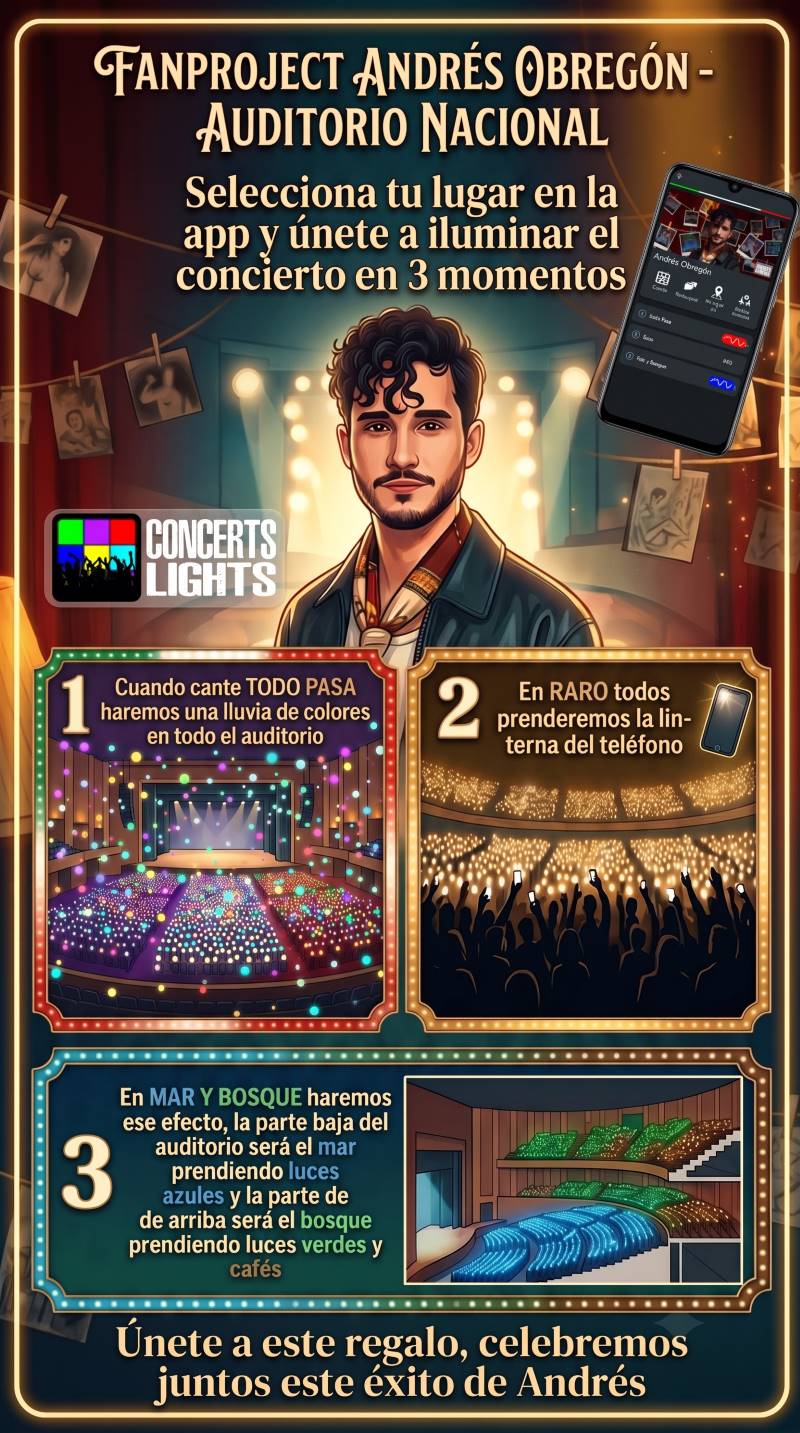 Andrés Obregón · Auditorio Nacional CDMX 2026